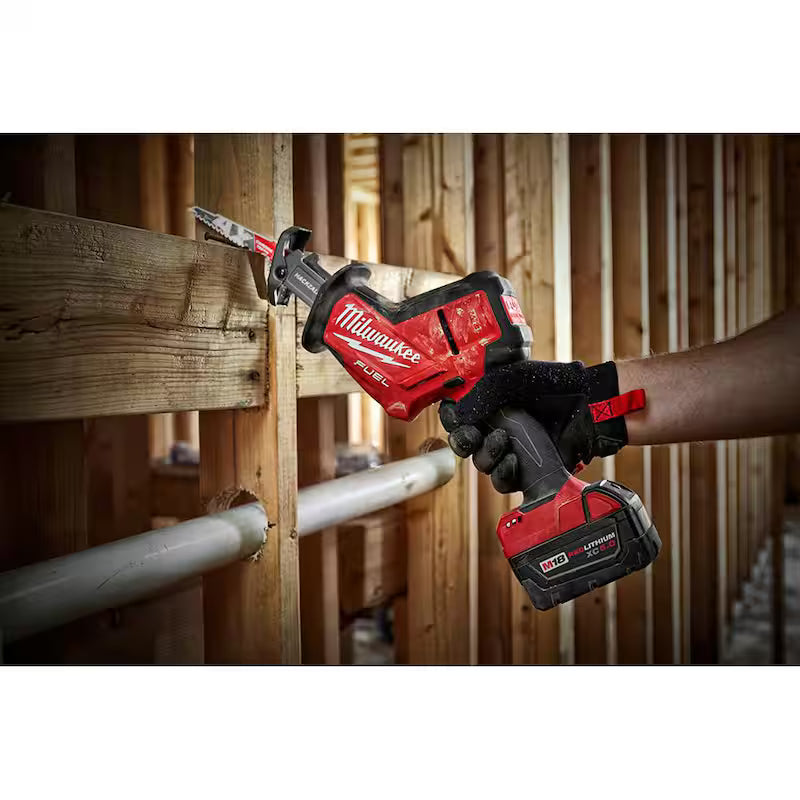 18V Lithium-Ion Brushless Cordless Reciprocating Saw Kit with Carbide Teeth Blade Q4115