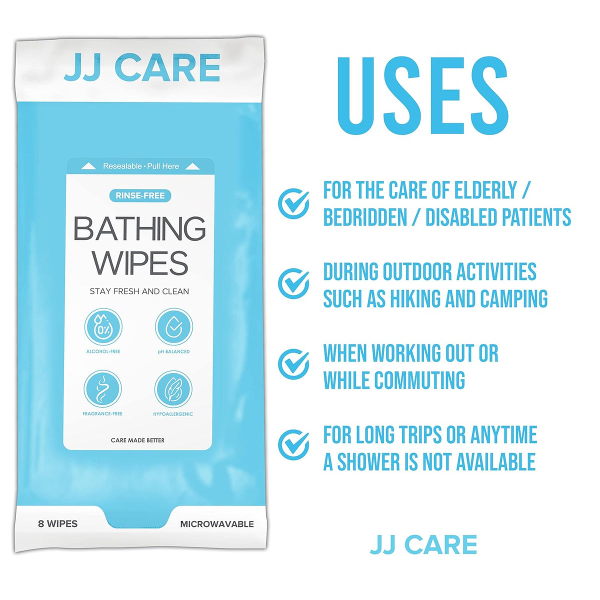 Body Wipes Pack of 2 J417