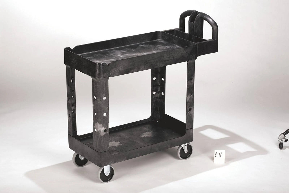 Heavy-Duty Utility Cart with 2 Shelves X48737