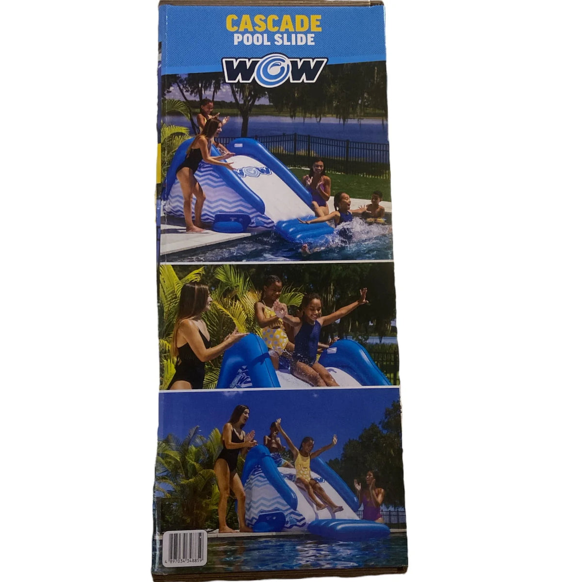 Inflatable Pool Slide with Sprinkler U9196