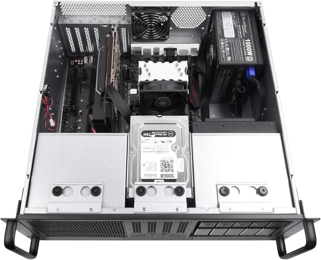 4U Rackmount Server Case with 5 x 3.5 Hot-Swappable Bay P38169