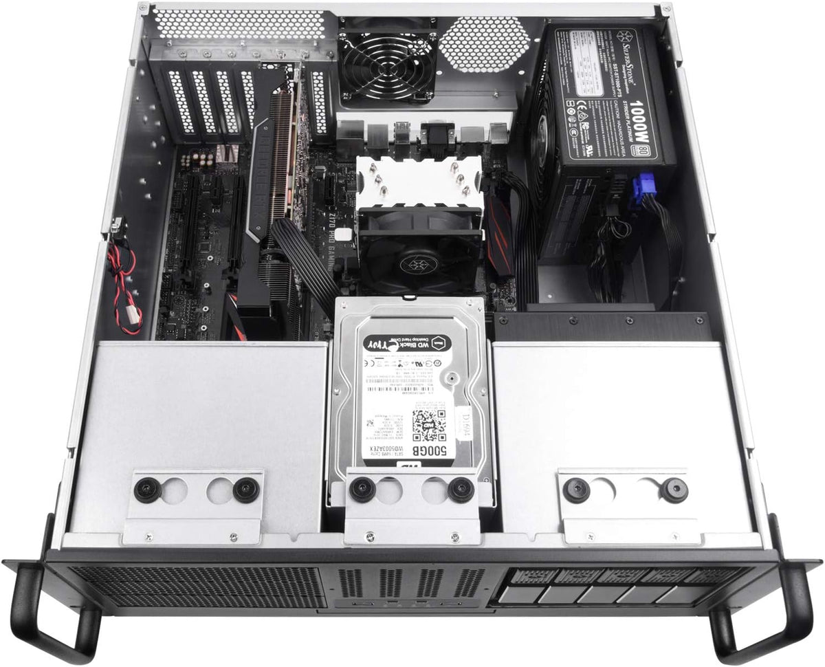 4U Rackmount Server Case with 5 x 3.5 Hot-Swappable Bay P38169
