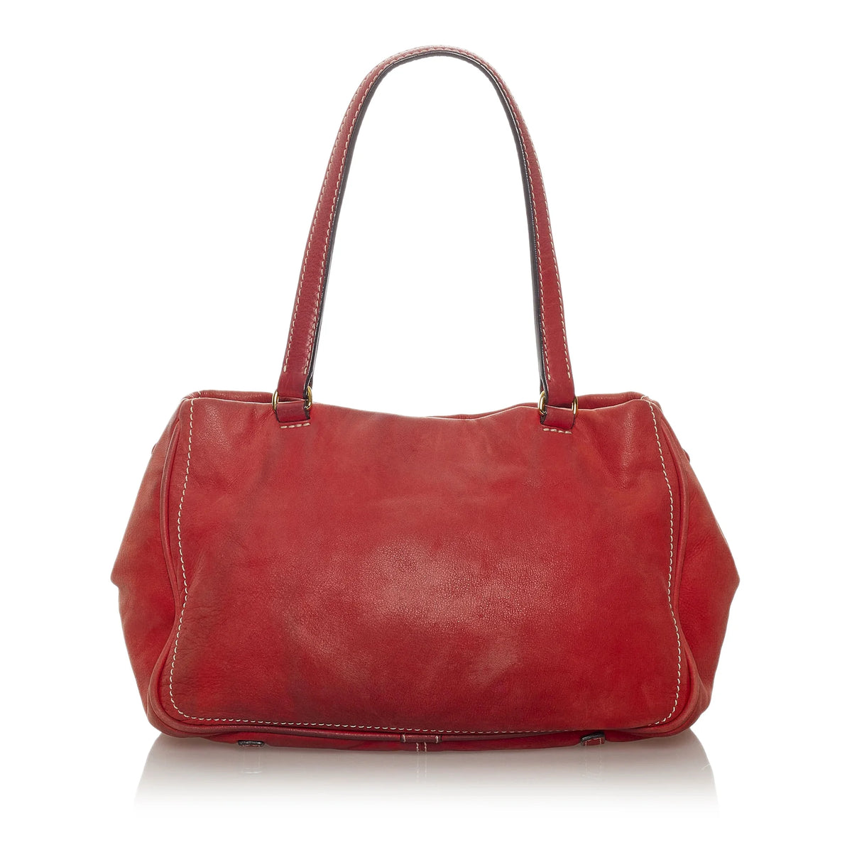 Pre-Owned Calf Leather Shoulder Bag W737
