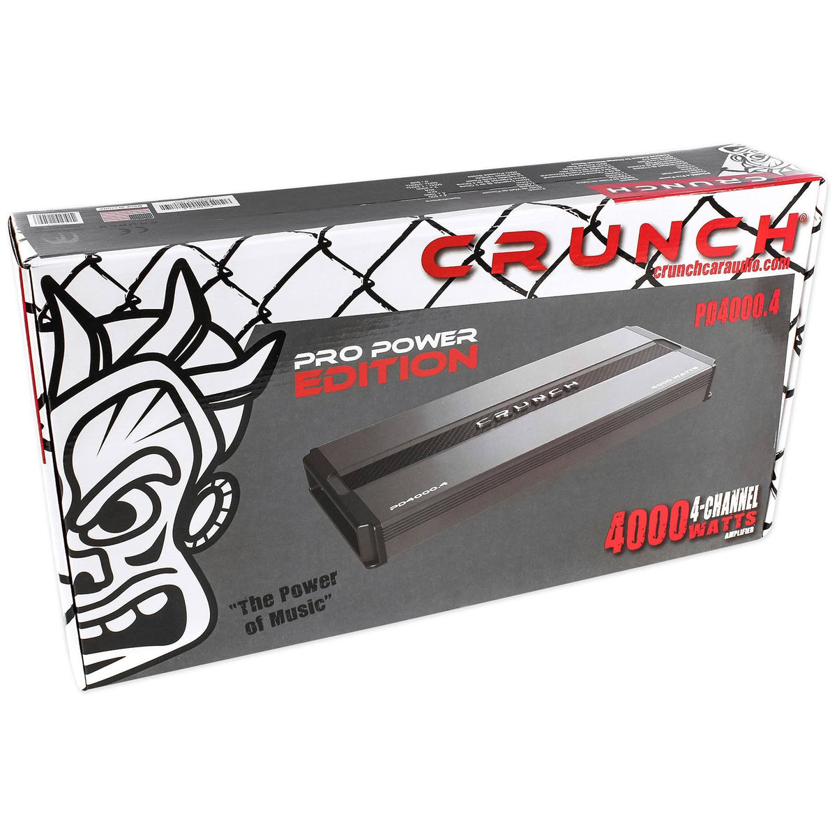 4-channel Bridgeable Car Amplifier 4000 W J8534