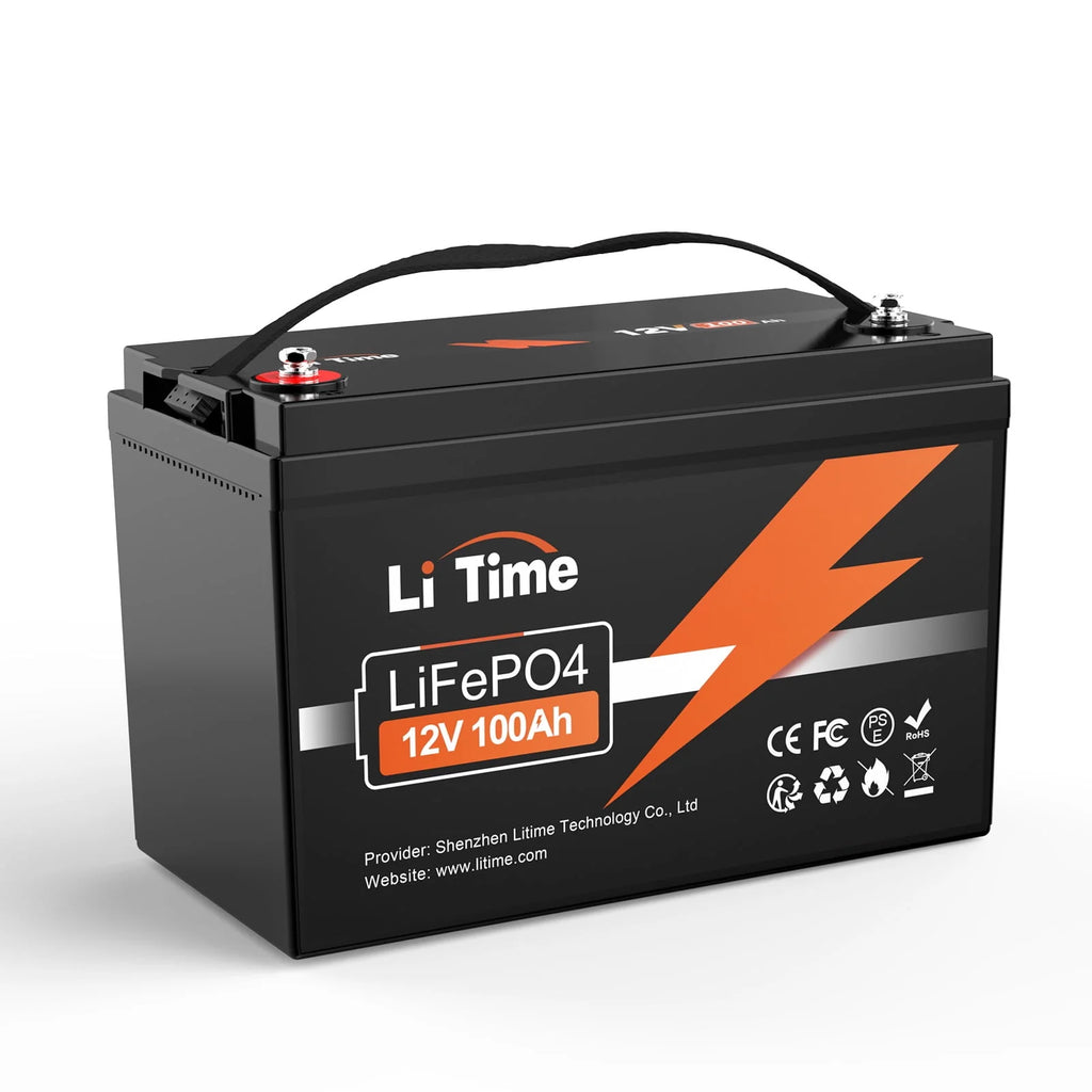 12V 100Ah Lithium LiFePO4 Battery B4519
