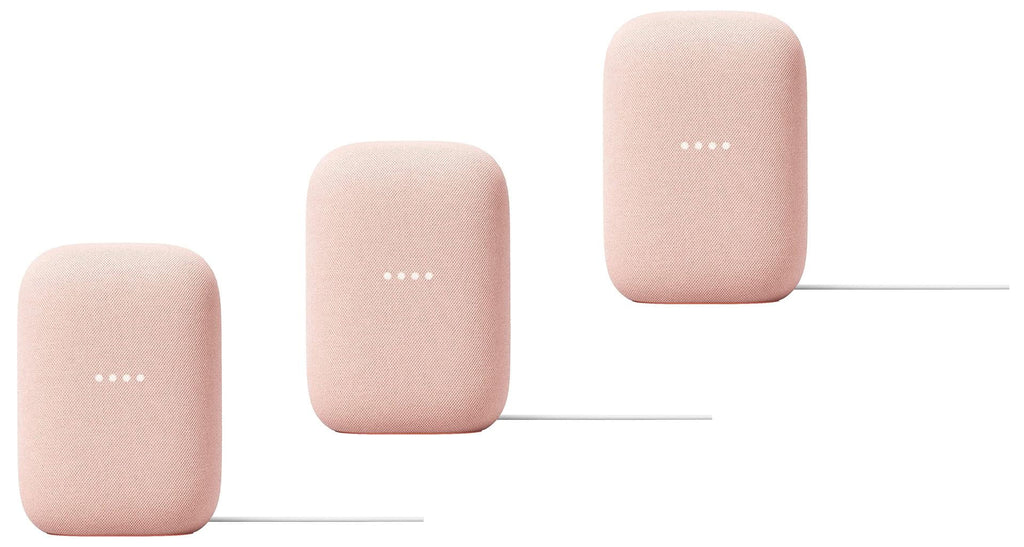 Smart Speaker with WiFi and Bluetooth Streaming 3-Pack Sand C70141