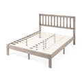 Acacia Wood Queen Bed Platform D11212