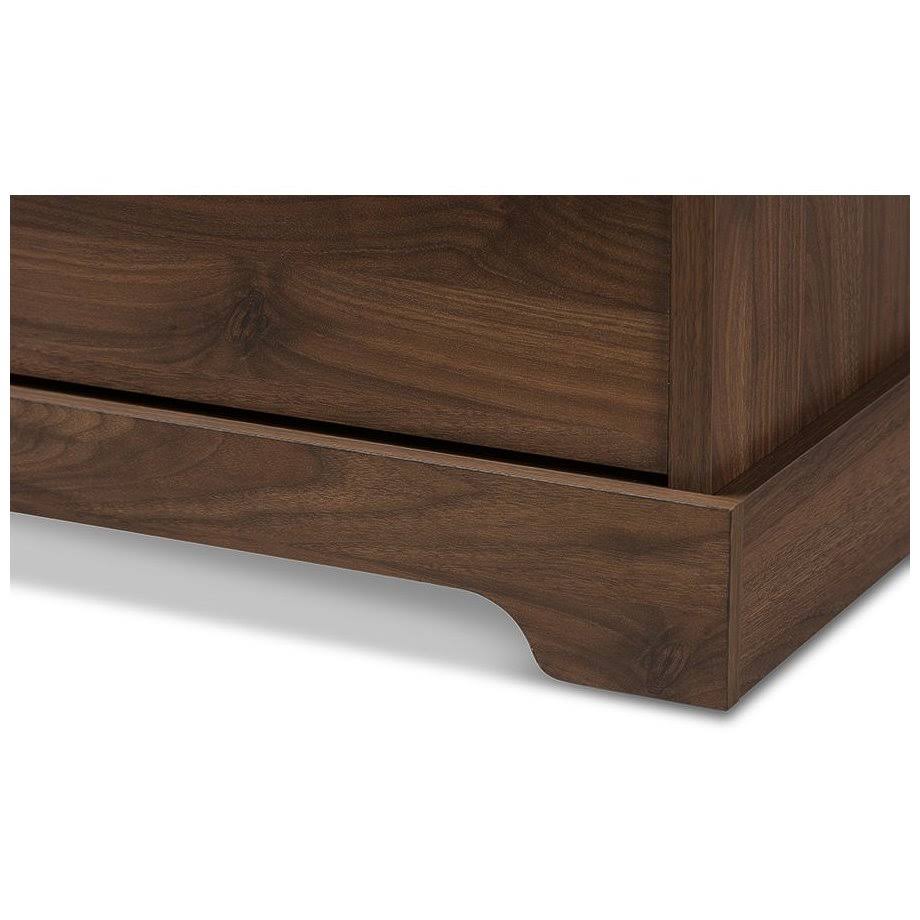 3-Shelf Brown Bookcase F7750