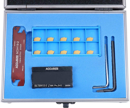 1/2'' Self-Lock Block with 10 Pcs Carbide Inserts and 1 Pc Blade V95647