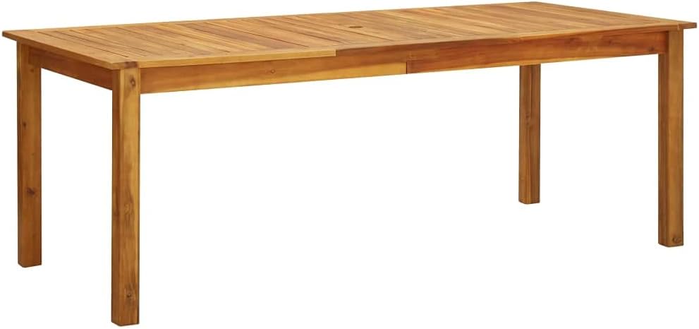 Solid Acacia Wood Outdoor Dining Table F538