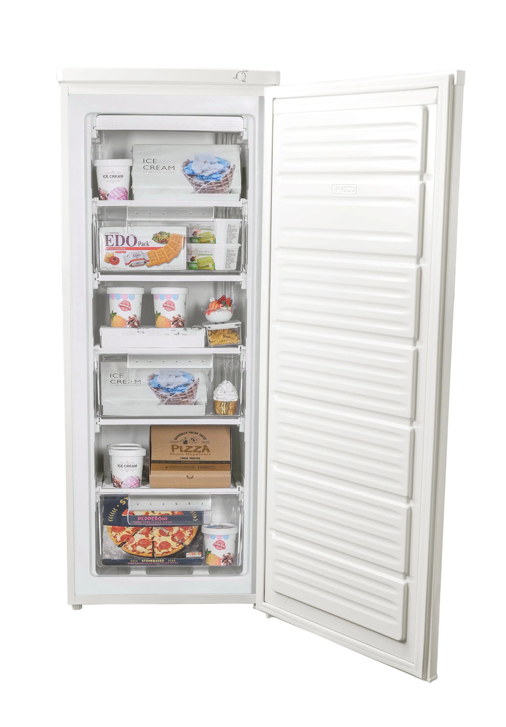 6.0 cu. ft. Upright Freezer in White W817