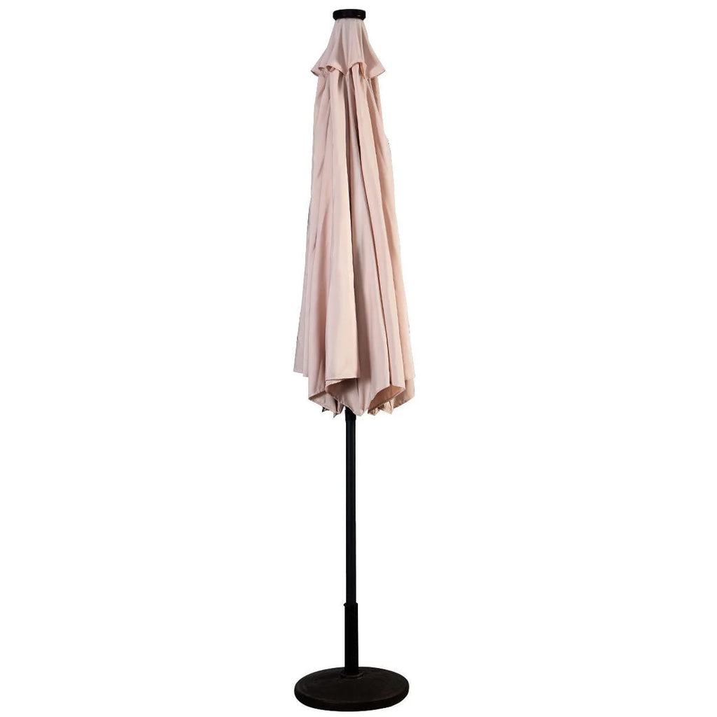 10ft Solar LED Patio Umbrella H1839