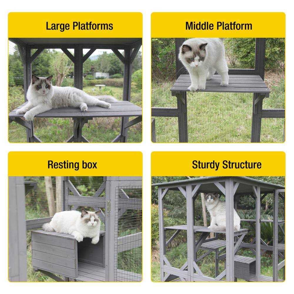 Extra Large Outdoor Cat Enclosure M44721