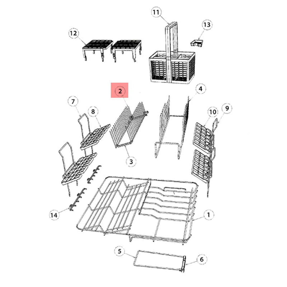 Genuine OEM Crock Insert Y703