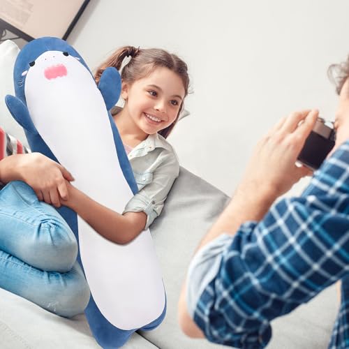 Large Shark Plush Stuffed Animal Body Pillow X6801