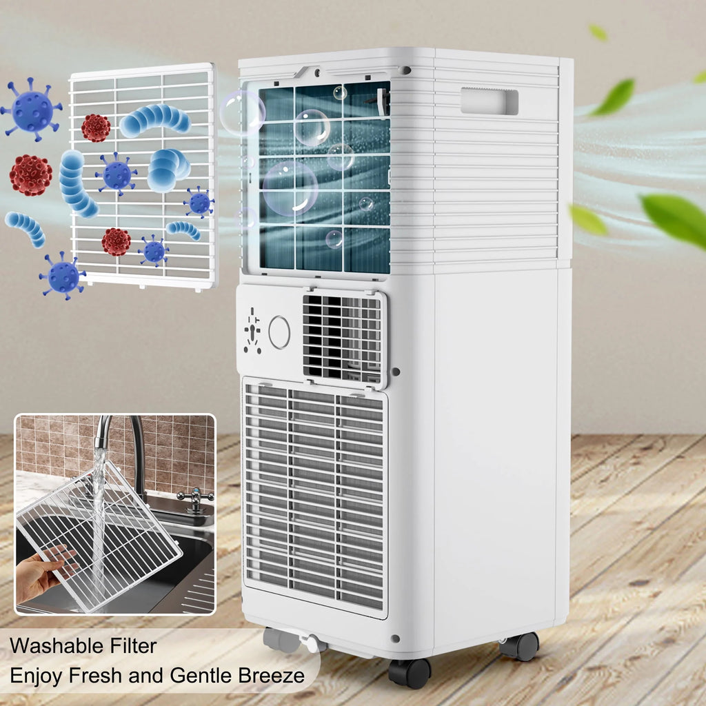 5000 BTU Portable Air Conditioner 3-in-1 Black R8066