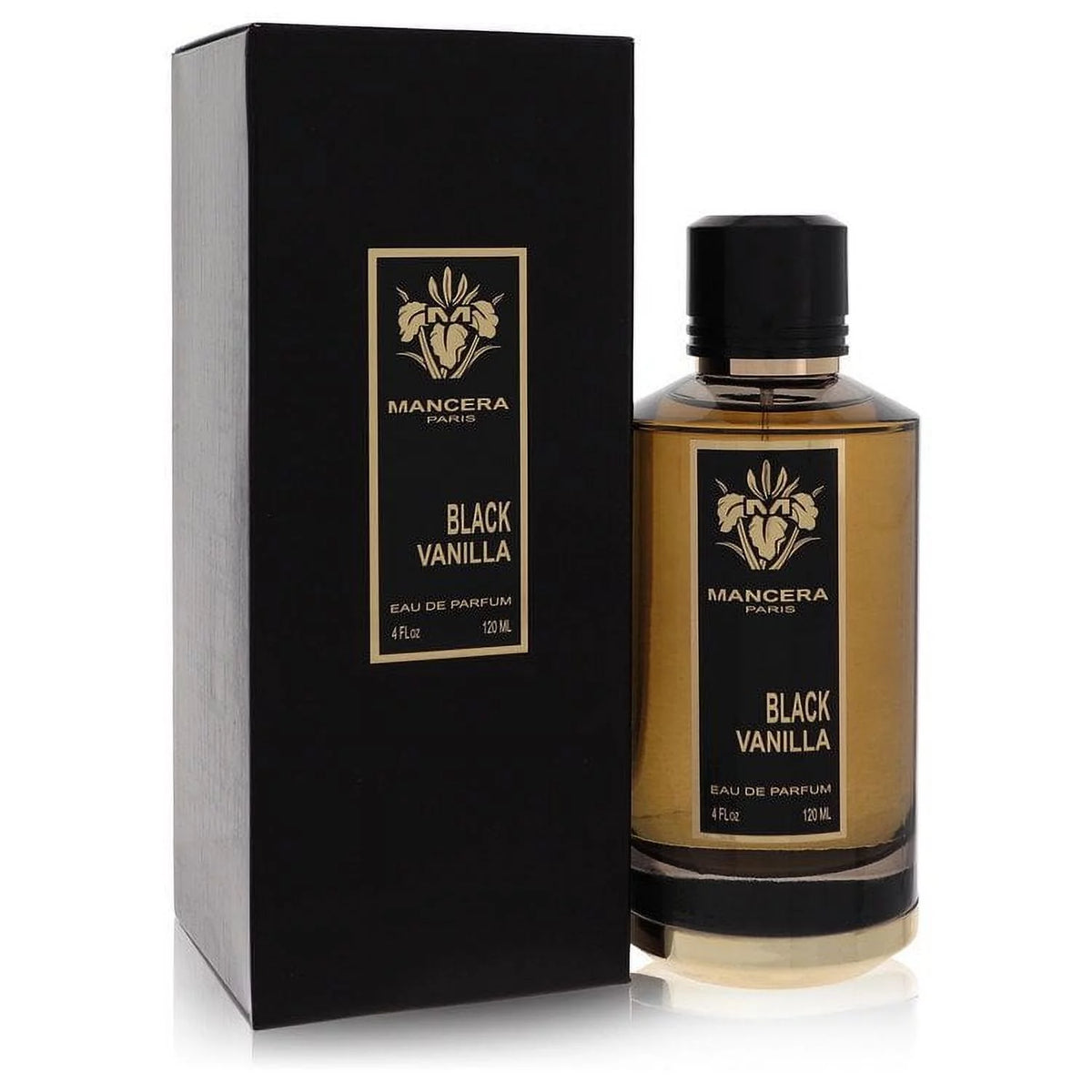 Black Vanilla Eau De Parfum Spray 4 oz Q6123