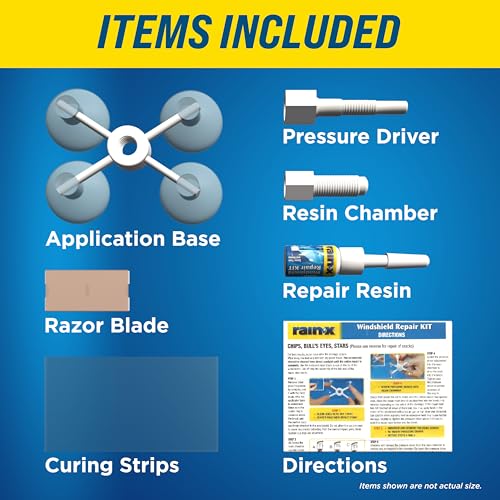 Windshield Repair Kit for Chips and Cracks U8784