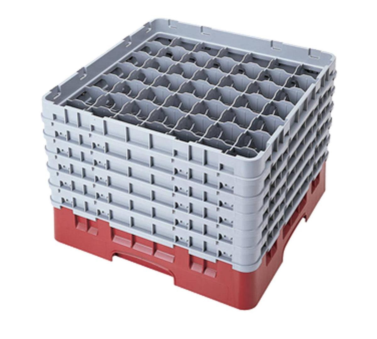 49 Compartment Glass Rack O4222