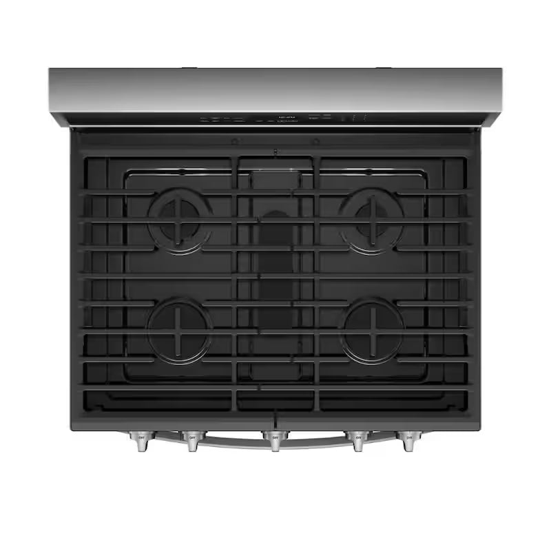 5.8 cu. ft. Smart Gas Freestanding Range in Stainless Steel L235214