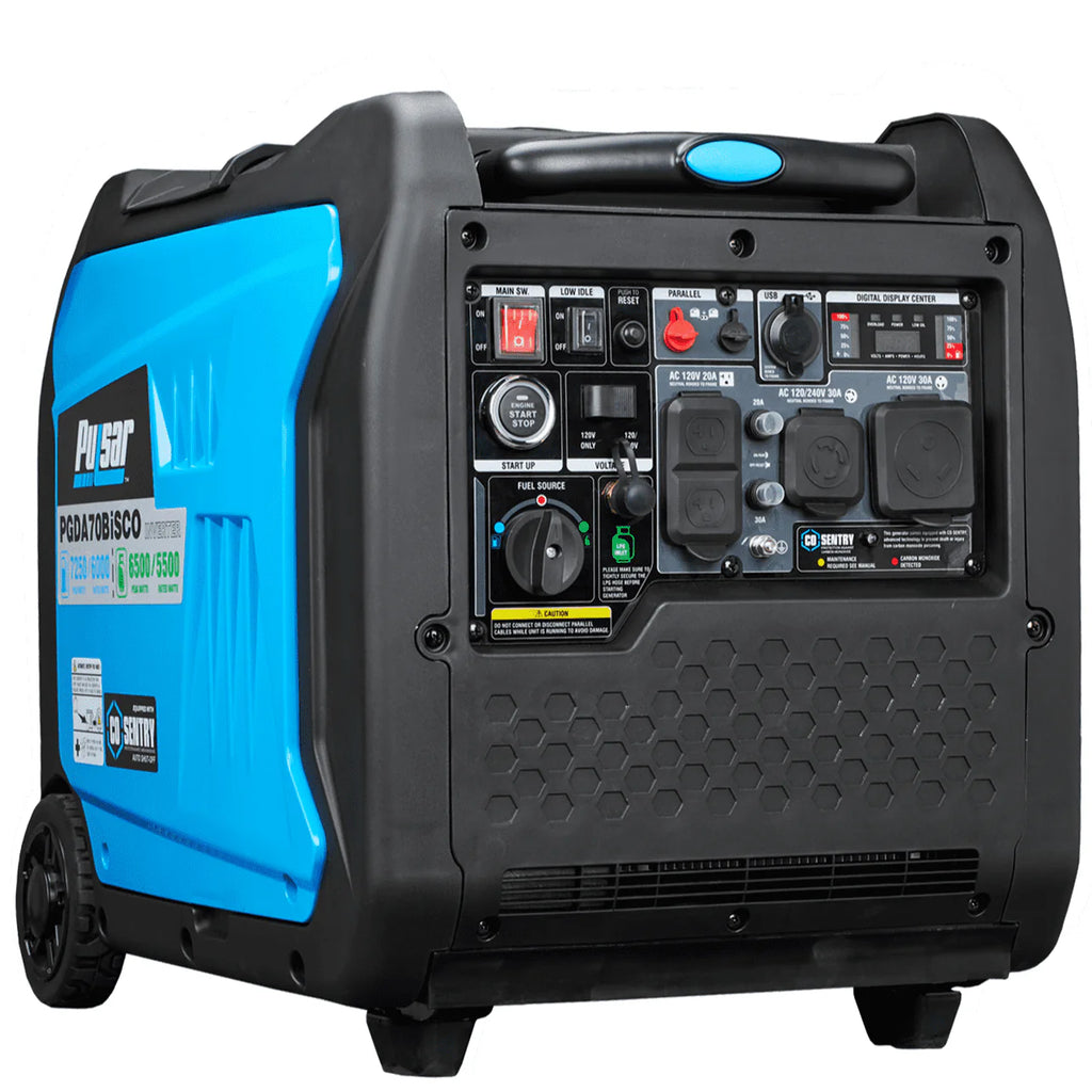 7,250 Watt Dual Fuel Inverter Generator with Remote Start R1871