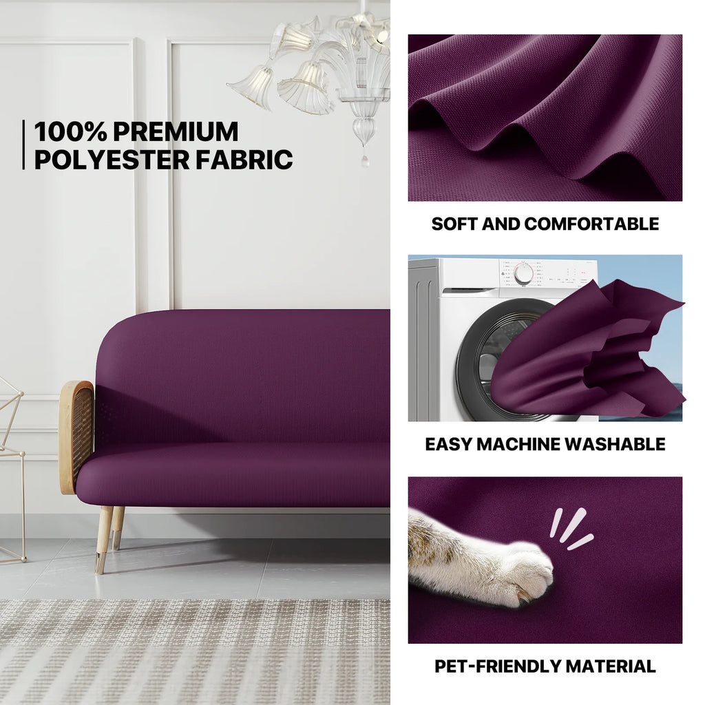Queen Size Burgundy Futon Cover 60x80 inch N42600