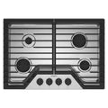 4-Burners Recessed Gas Cooktop in Stainless Steel F9593