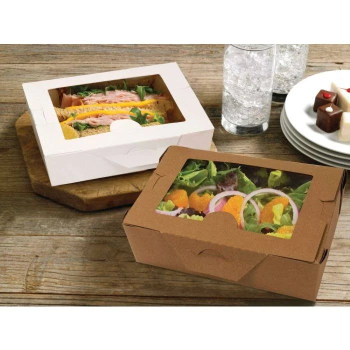 Kraft Microwavable Paper Take-Out Container 160/Case U6841