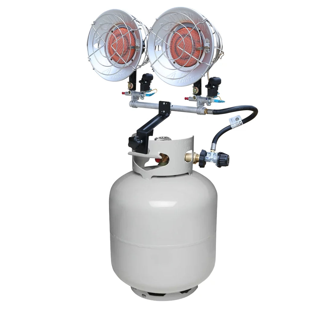 Double Tank Top Outdoor Propane Heater T805354