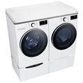 Splash Proof Laminate Countertop for Washer Dryer with T-mold Bumper Edge K7767