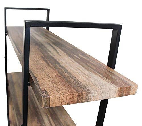 4-Tier Metal and Wood Bookshelf X6078