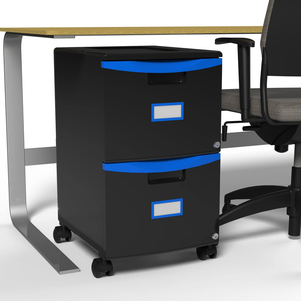 2-Drawer Mobile Filing Cabinet D693329