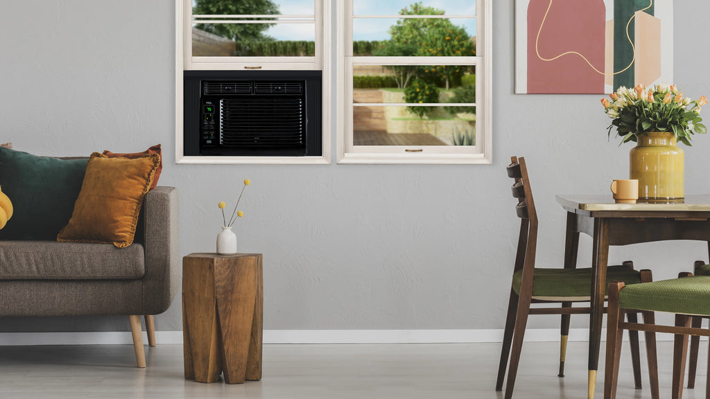 5,000 BTU White Window Air Conditioner with Remote R2008