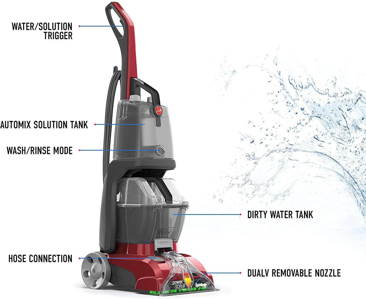 Upright Carpet Cleaner Machine W8390