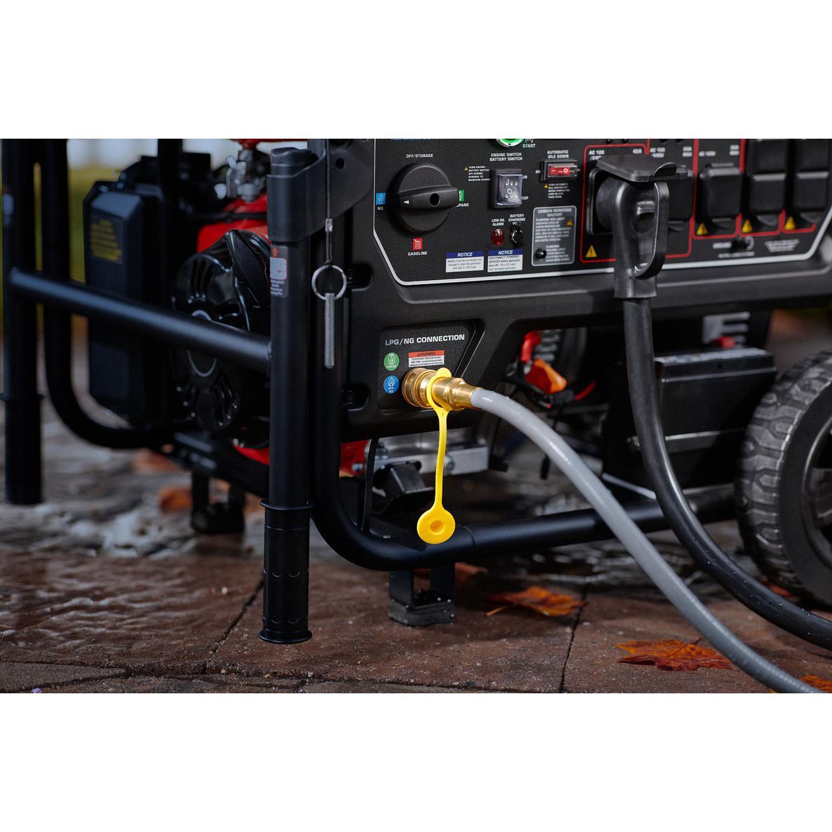 13,000 Watt Tri-Fuel Portable Generator with Remote Start C853