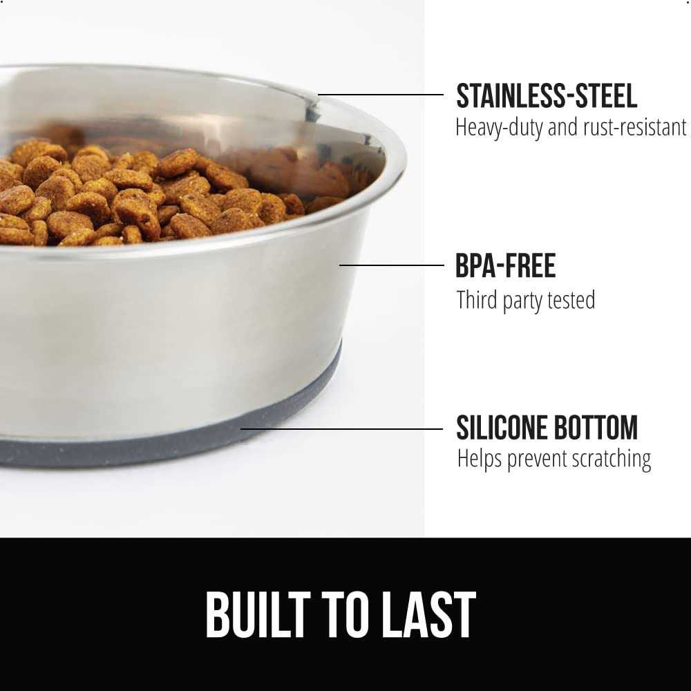 Stainless Steel Dog Bowl Set of 2 T9124