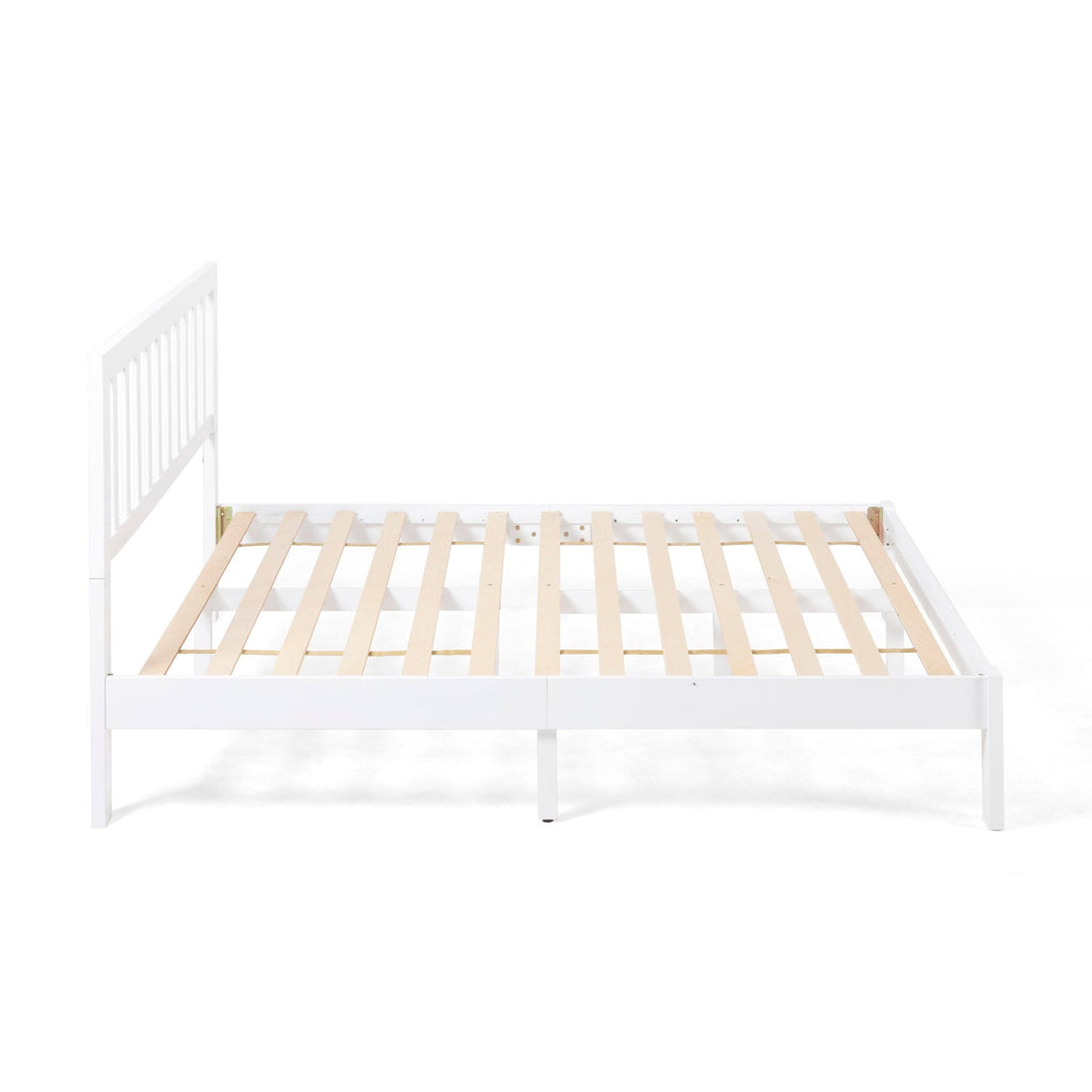 Acacia Wood Queen Bed Platform D11212