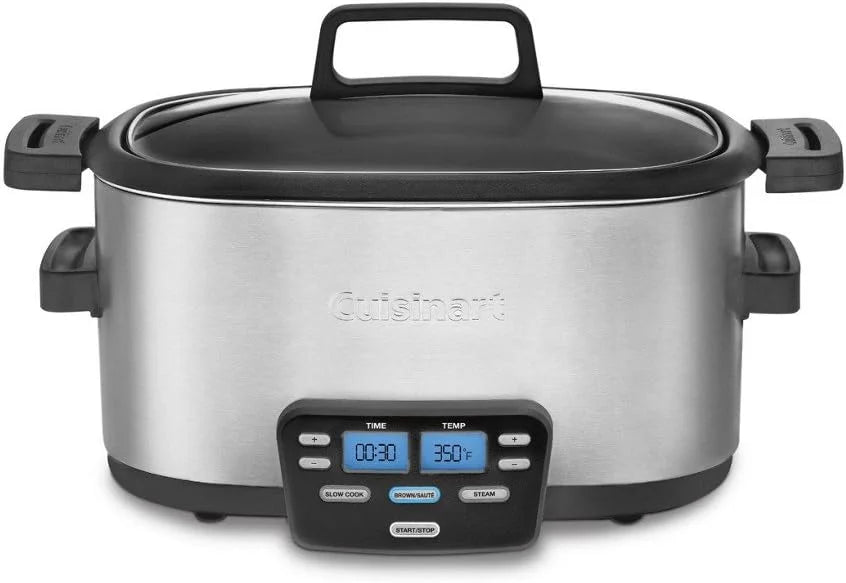 6 Quart 3-in-1 Stainless Steel Multicooker C5251