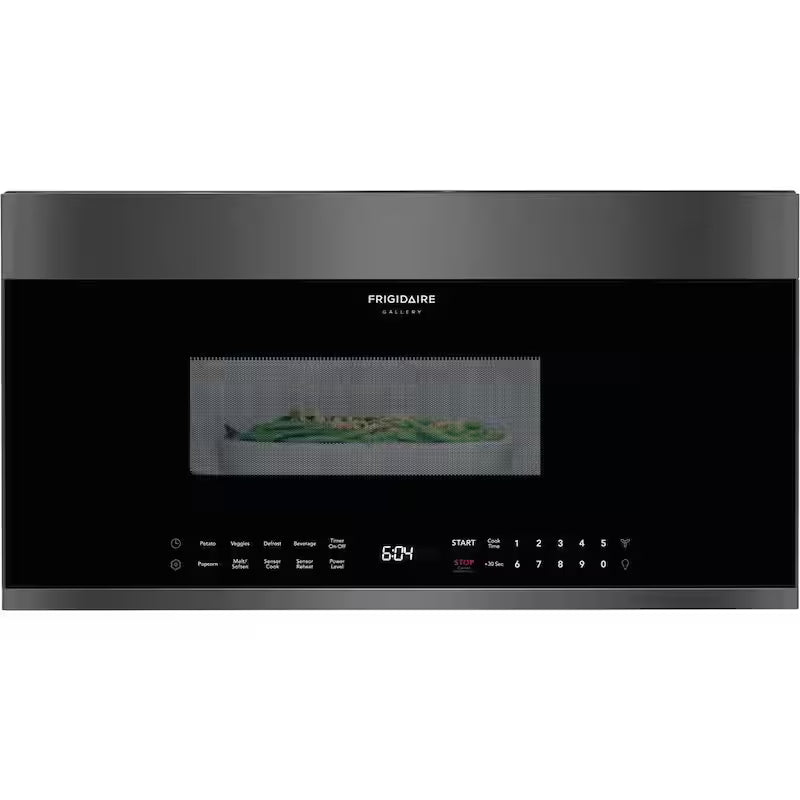 30 in. 1.9 cu. ft. Black Stainless Steel OTR Microwave G9505