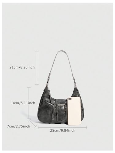 Hobo PU Leather Clutch Shoulder Bag H883492