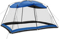 13x9 Ft Blue Canopy Tent Sun Shade Shelter K163