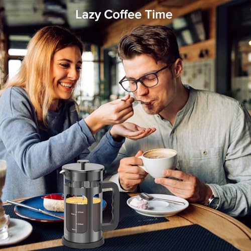 21 Ounce Stainless Steel French Press U7159