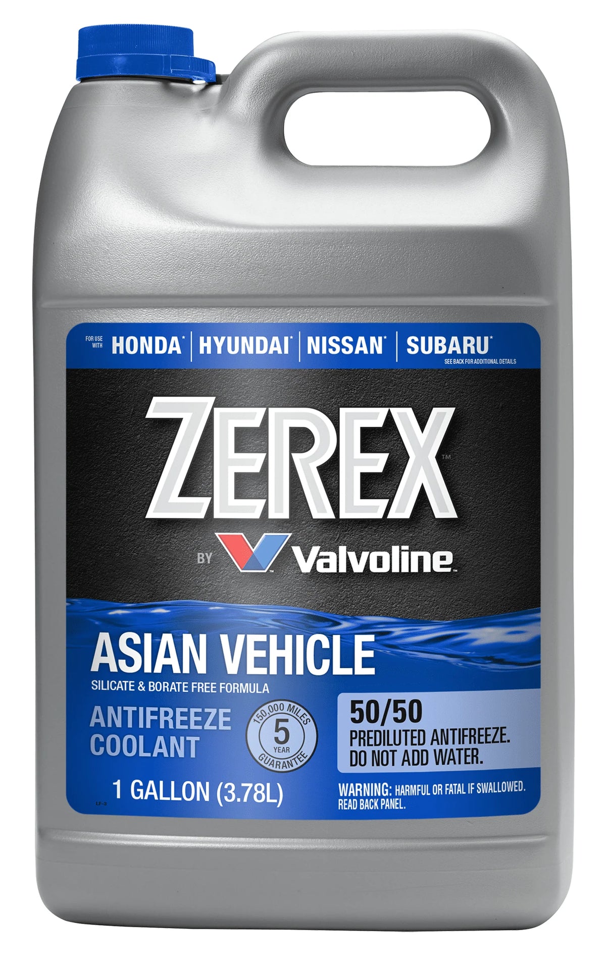 Blue Silicate and Borate Free Antifreeze Coolant 1 GA D8598