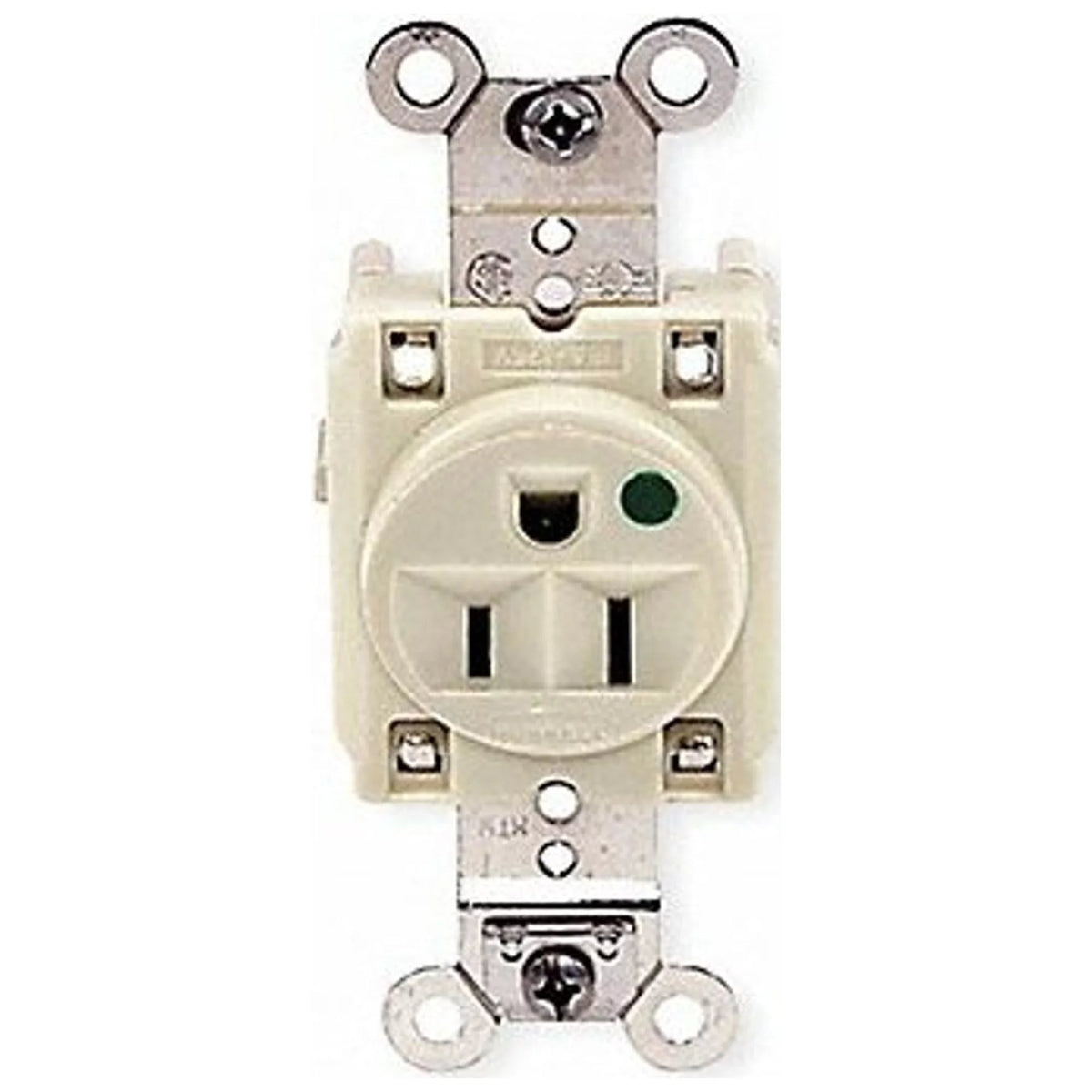Ivory 15 A Receptacle O410052