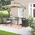 Beige Cantilever Umbrella B26897