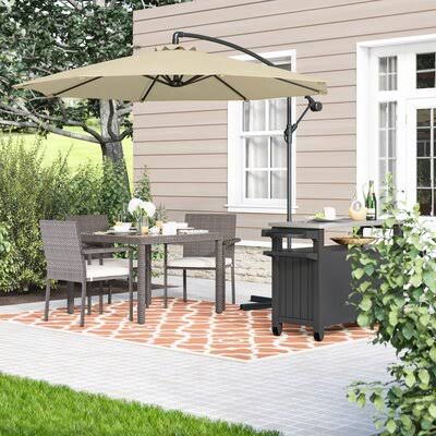 Beige Cantilever Umbrella B26897