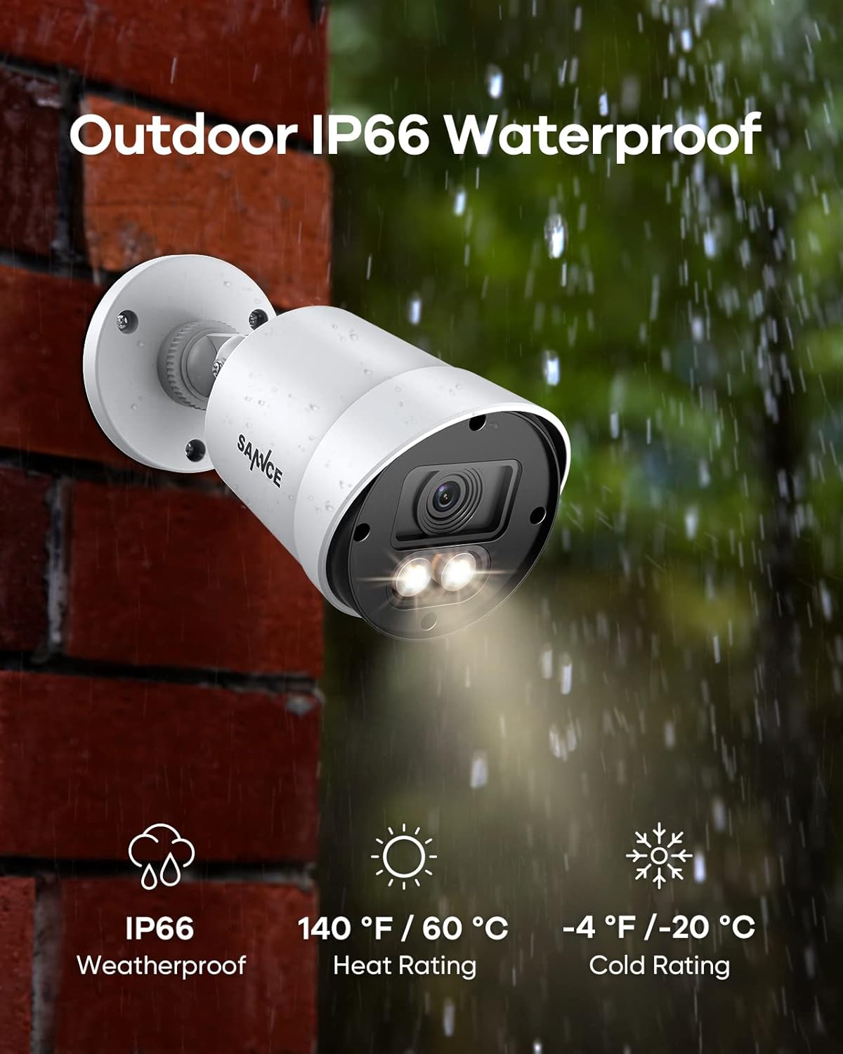8CH 5MP-N Wired CCTV Camera System with 4x1080P Outdoor Cameras and 1TB Hard Drive L213318