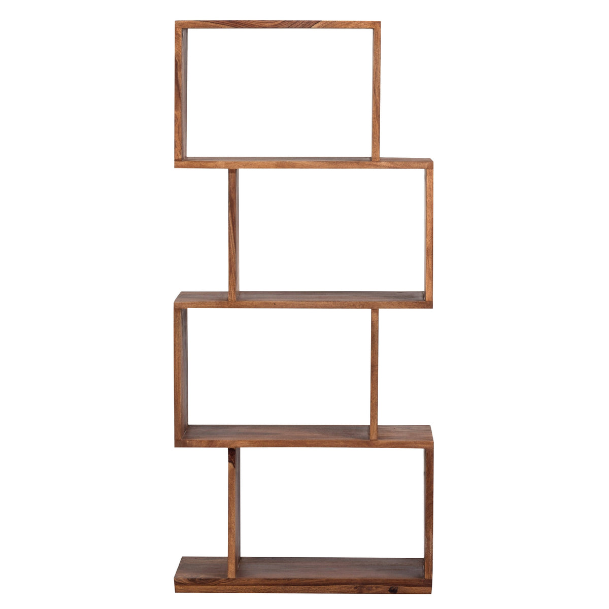 4 Shelf Stacked Wood Bookcase Z493019