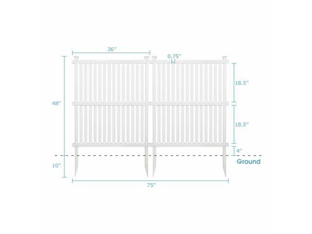 Portable Massage Table Facial Spa Bed (White) M796