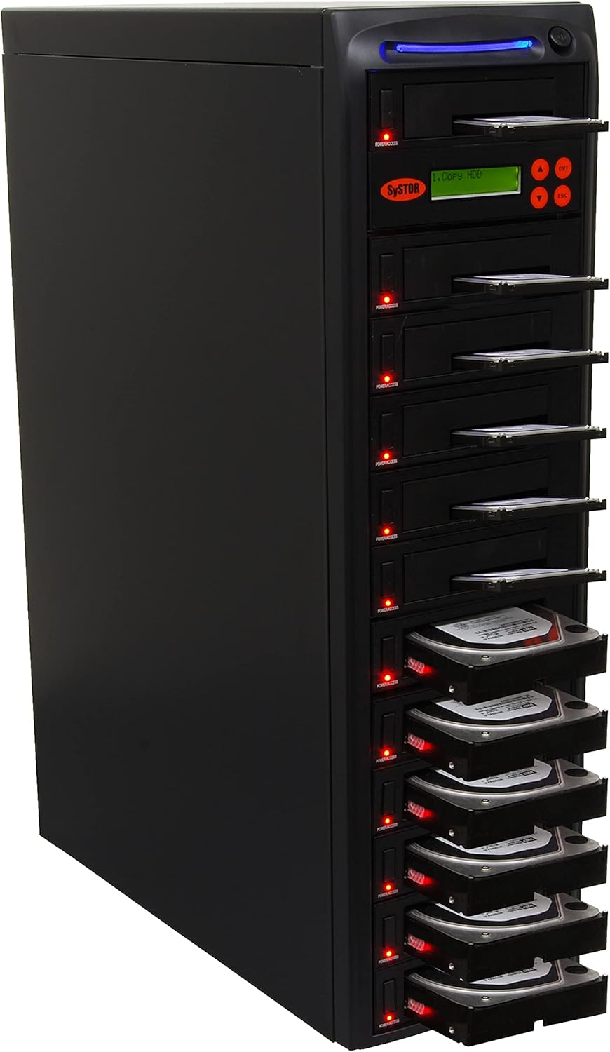 HDD/SSD Hard Drive Duplicator & Eraser for SATA 3.5 Disk & 2.5 Solid State Drives G9078